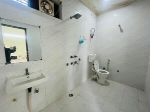 Bathroom in 1 RK Independent House at Kriti CGHS, Sector 21c – for Rent