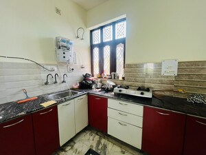 Kitchen in 1 RK Independent House at Kriti CGHS, Sector 21c – for Rent