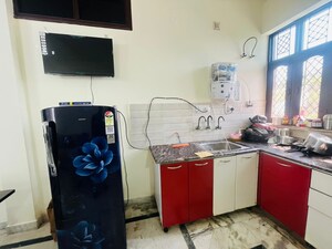 Master Bedroom in 1 RK Independent House at Kriti CGHS, Sector 21c – for Rent