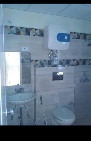 Bathroom in 3 BHK Apartment at Ansal API Celebrity Gardens, Sushant Golf City – for Rent