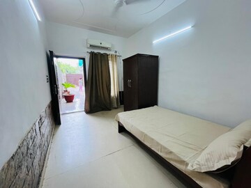 Bedroom in 1 RK Independent House at The Sangam CHS, Sector 21d – for Rent