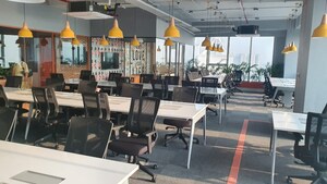 Tv Room in  Office Space at Metro Fairmount, Sanpada – for Rent