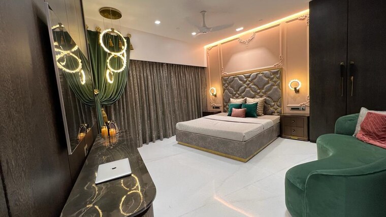 Master Bedroom, omkar-1973 4 Bedroom 5600 Sq.Ft. Apartment In Worli Mumbai 9495874