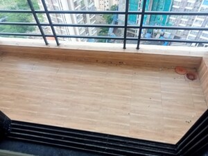 Balcony in 1 RK Apartment at Tiara Hills, Mira Road – for Rent