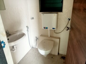 Bathroom in 1 RK Apartment at Tiara Hills, Mira Road – for Rent