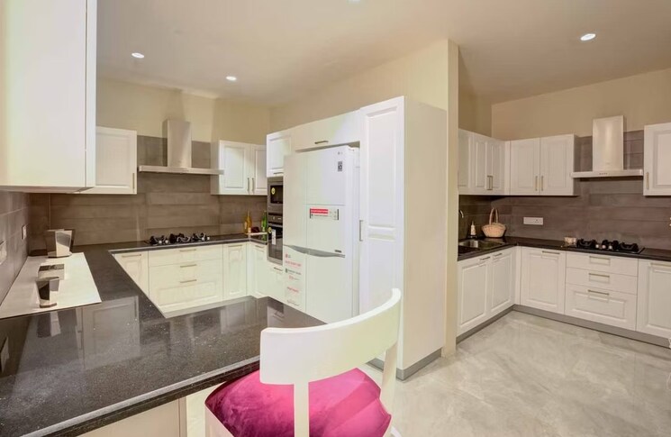 Kitchen, aerocity 4 Bedroom 3300 Sq.Ft. Apartment In Aerocity Mohali 9495904