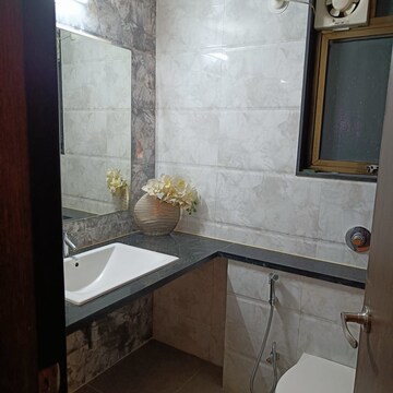 Bathroom in 3 BHK Apartment at Bhandari 43 Privet Drive, Balewadi – for Rent