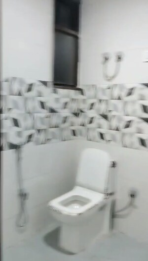 Bathroom in 1 BHK Builder Floor at Chattarpur – for Rent