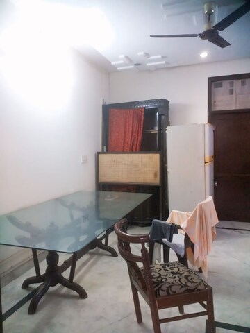 Dining area in 2 BHK Builder Floor at Old Rajinder Nagar – for Rent