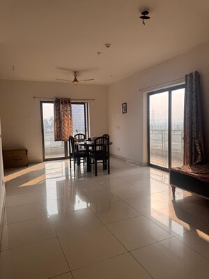 Living Room in 3 BHK Apartment at Paranjape Blue Ridge, Hinjewadi – for Rent