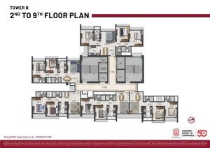 Floor Plan in 2 BHK Apartment at Malad West – for Sale