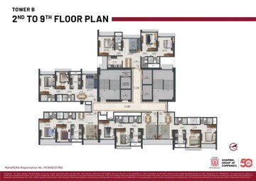 Floor Plan in 2 BHK Apartment at Malad West – for Sale