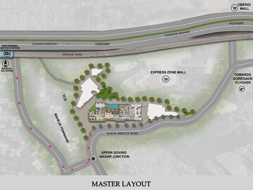 Master Plan in 2 BHK Apartment at Malad West – for Sale