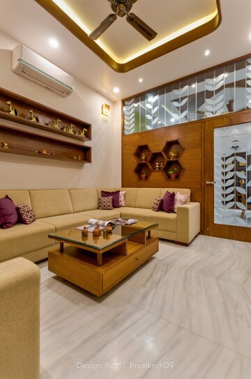 Living Room in 5 BHK Apartment at Kanakia Paris, Bandra East – for Rent