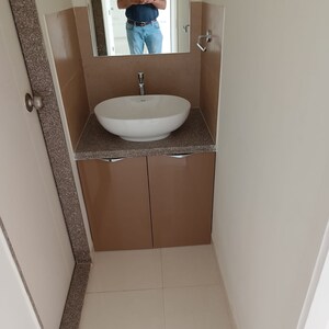 Bathroom in 2 BHK Apartment at Rohan Ananta, Tathawade – for Rent