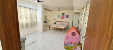 Bathroom in 3 BHK Apartment at Shree Manibhadra Wakad Centre, Wakad – for Rent