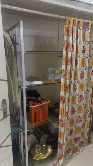 Living Room in 1 BHK Apartment at Solitaire 3, Mira Road – for Rent