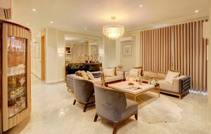 Living Room in 5 BHK Apartment at Aerocity – for Sale