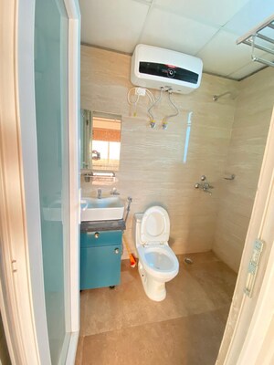 Bathroom in 3 BHK Builder Floor at Signature Global Park 4 and 5, Sohna Sector 36 – for Rent