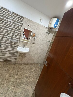 Bathroom in 3 BHK Apartment at Rajapushpa Provincia, Narsingi – for Rent