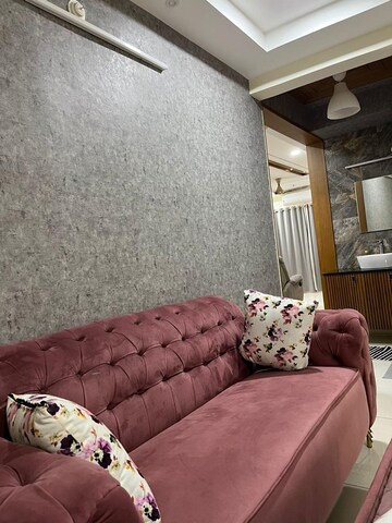 Living Room in 3 BHK Apartment at My Home Krishe, Financial District – for Rent