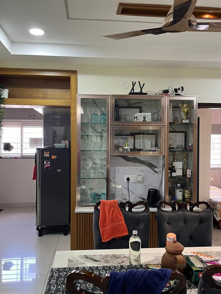 Living Room, my-home-krishe 3 Bedroom 1740 Sq.Ft. Apartment In Financial District Hyderabad 9496548