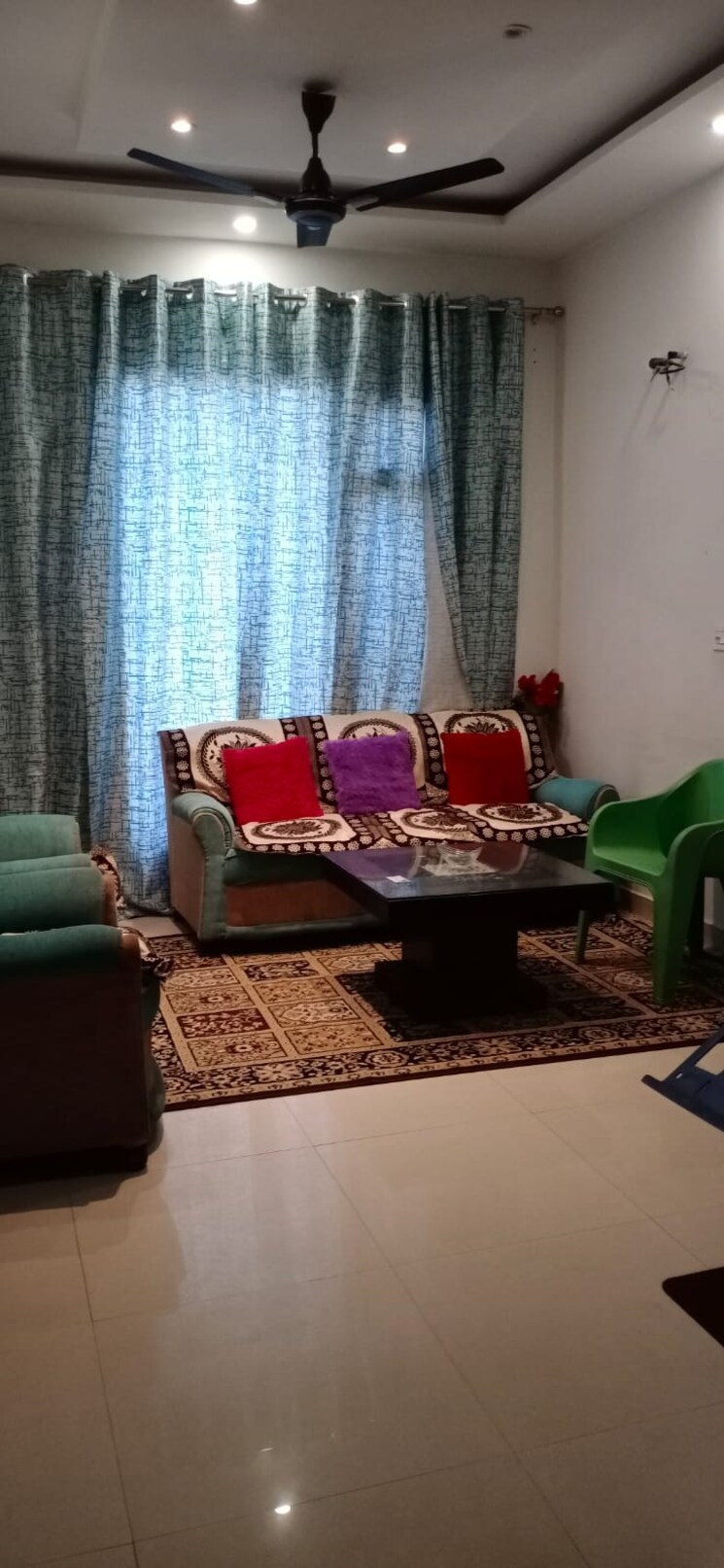 Living Room, patiala road 2 Bedroom 1650 Sq.Ft. Apartment In Patiala Road Zirakpur 9496632