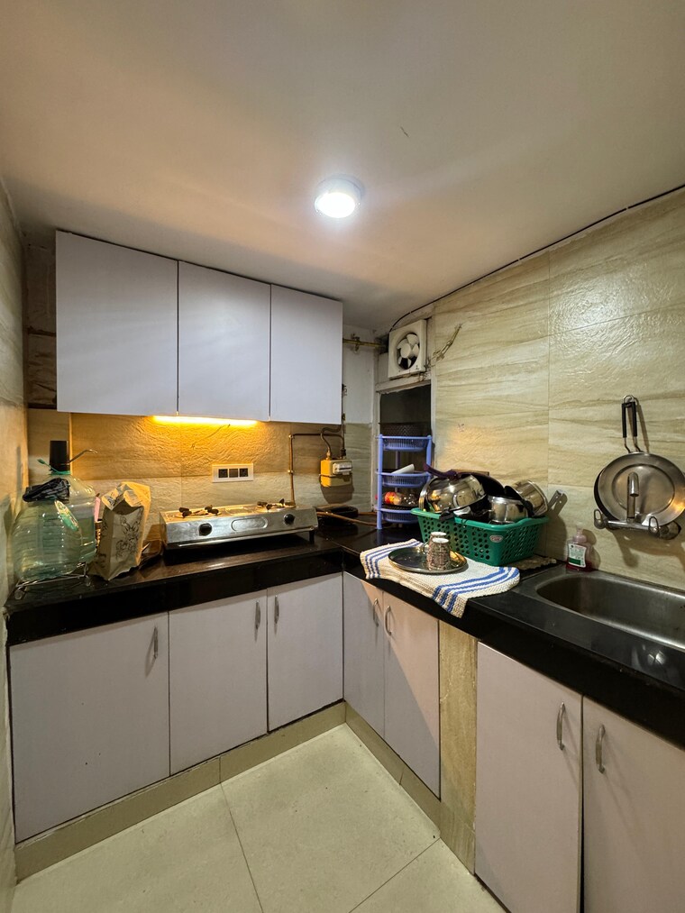 Kitchen, malviya nagar 2 Bedroom 700 Sq.Ft. Builder Floor In Malviya Nagar Delhi 9496744