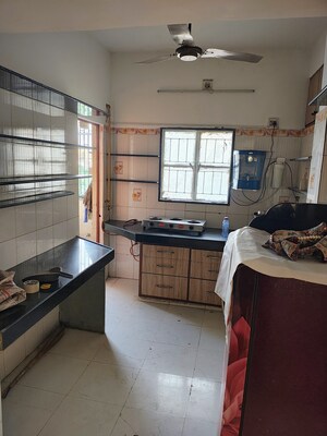 Kitchen in 3 BHK Penthouse at Thaltej – for Rent
