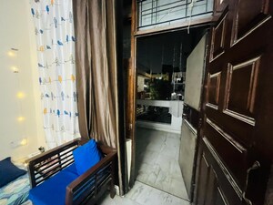 Living Room in 1 RK Independent House at SRS Tower, Sector 31 – for Rent