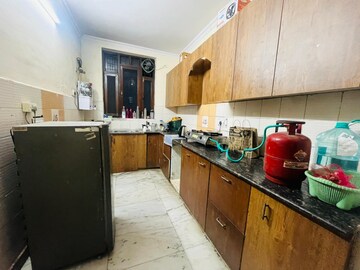 Kitchen in 1 RK Independent House at SRS Tower, Sector 31 – for Rent