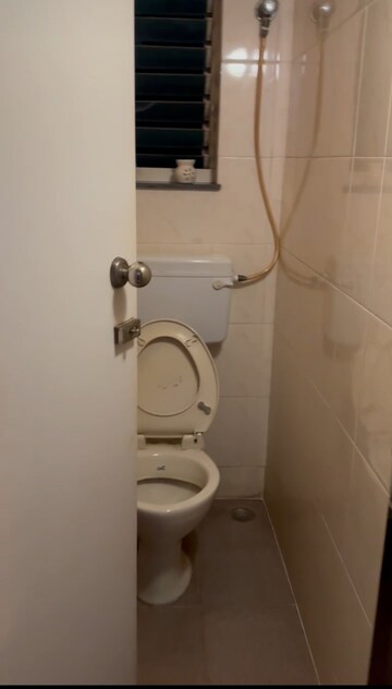 Bathroom in 1 BHK Apartment at Chanchal Smruti CHS, Wadala West – for Rent