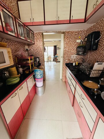 Balcony in 3 BHK Apartment at Ozone Valley, Kalwa – for Rent