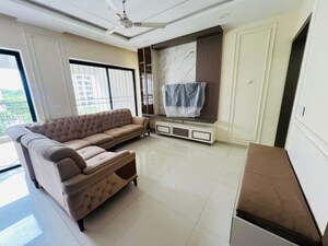 Living Room in 3 BHK Apartment at Wakad – for Rent
