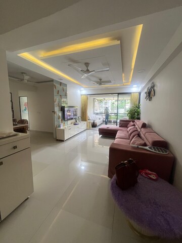 Living Room in 3 BHK Apartment at Satellite – for Sale