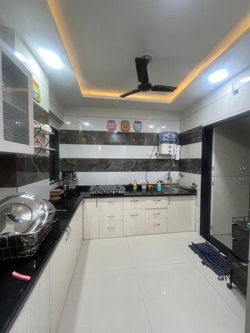 Kitchen in 3 BHK Apartment at Satellite – for Sale