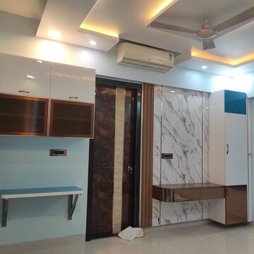 Bedroom in 2 BHK Apartment at Lodha Luxuria, Majiwada – for Rent