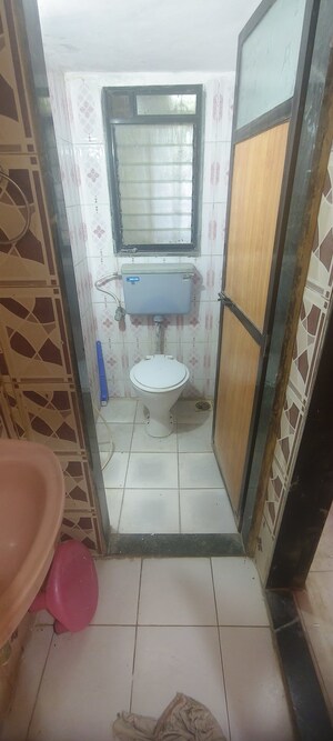Bathroom in 1 BHK Apartment at Gokul Vihar II, Kandivali East – for Rent