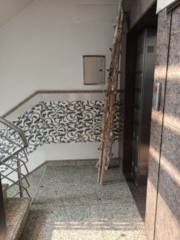Staircase in 3 BHK Builder Floor at Surajmal Vihar – for Rent