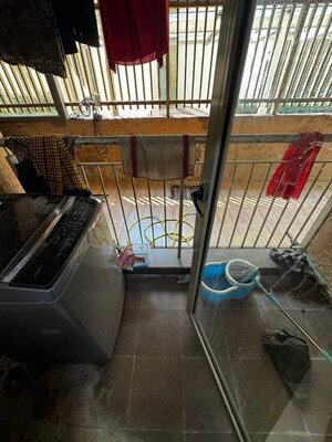 Balcony in 2 BHK Apartment at Nice Park, Shilphata – for Sale