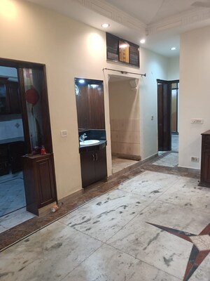 Living Room in 3 BHK Builder Floor at Yojna Vihar – for Rent