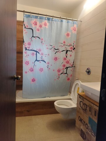 Bathroom in 3 BHK Apartment at Nandan Prospera, Baner – for Rent