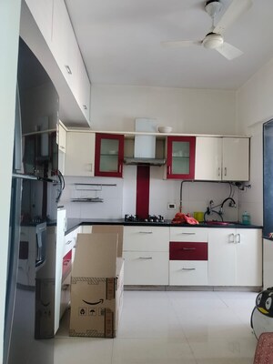 Kitchen in 3 BHK Apartment at Nandan Prospera, Baner – for Rent