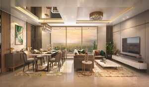 Living Room in 4 BHK Independent House at Sector 10 – for Sale