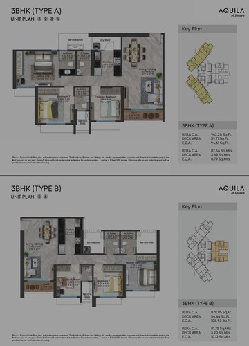 3 BHK Apartment For Sale in Shapoorji Pallonji Sarova, Kandivali East