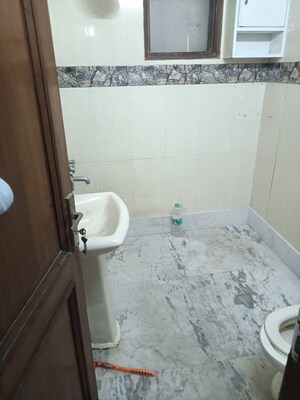 Bathroom in 3 BHK Builder Floor at Vigyan Vihar – for Rent