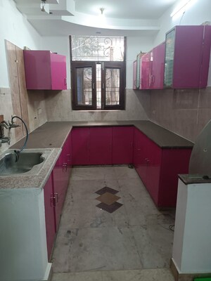 Kitchen in 3 BHK Builder Floor at Vigyan Vihar – for Rent