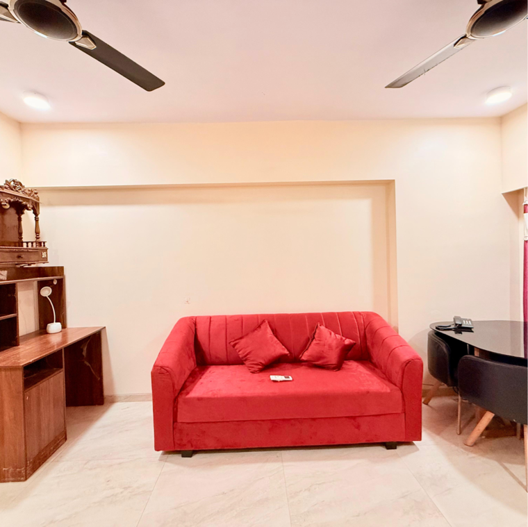 Living Room, rizvi-cedar 1 Bedroom 484 Sq.Ft. Apartment In Karur Village Mumbai 9497669