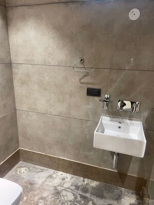 Bathroom in 3 BHK Builder Floor at Pitampura – for Rent