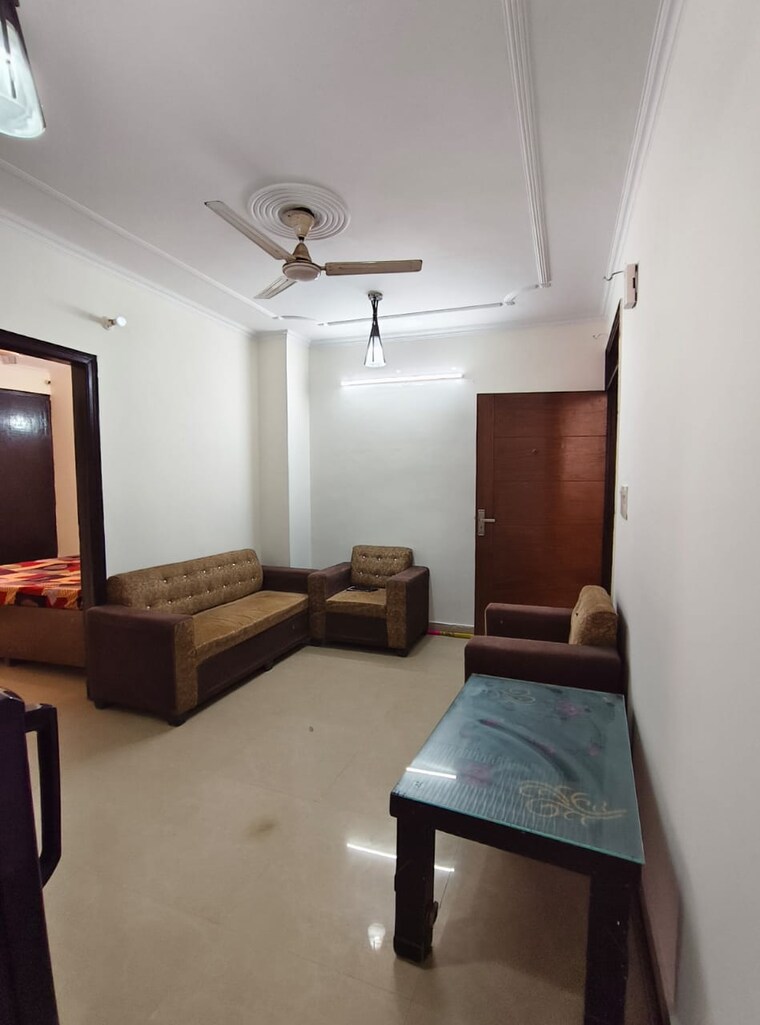 Living Room, saket 1 Bedroom 500 Sq.Ft. Builder Floor In Saket Delhi 9497912